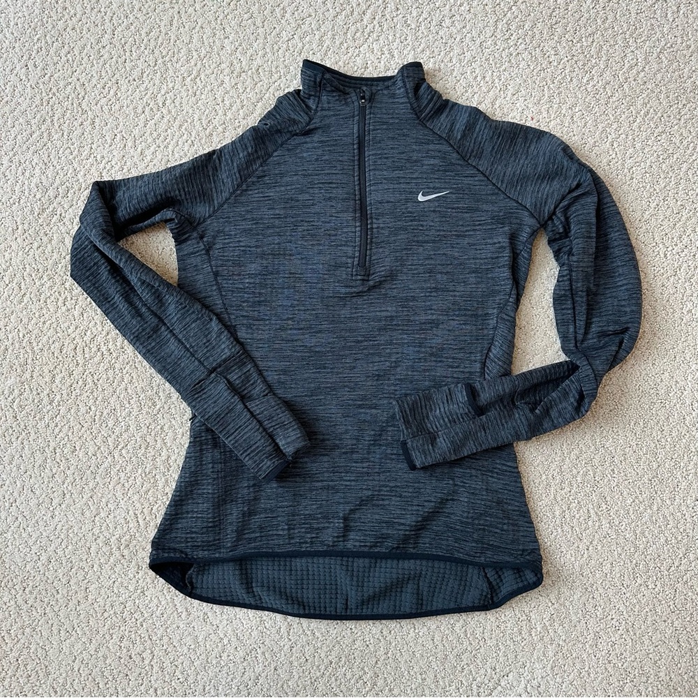 Nike Women's Black Long Sleeve Top
